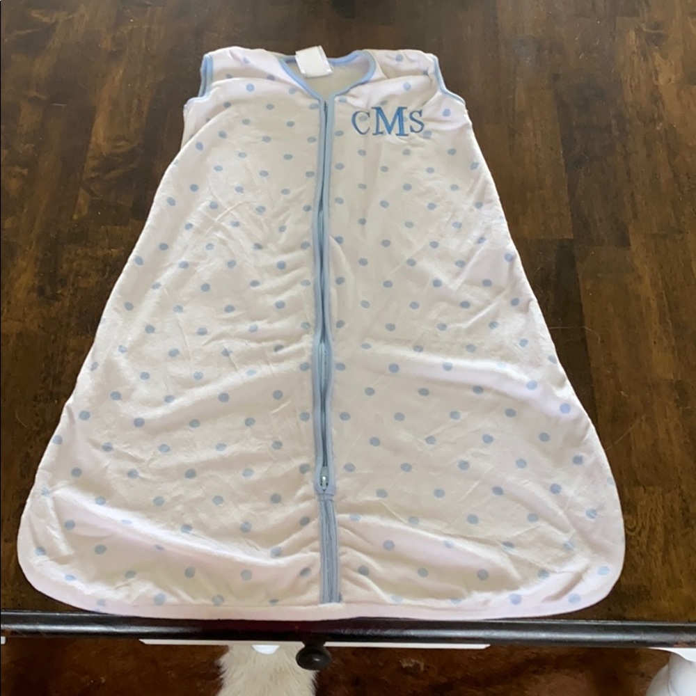 Pottery Barn Baby Halo SleepSack Sack CMS monogram